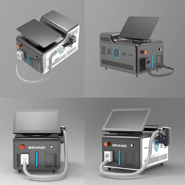 2024 Portabl 808nm Diode Laser Hair Removal Machine