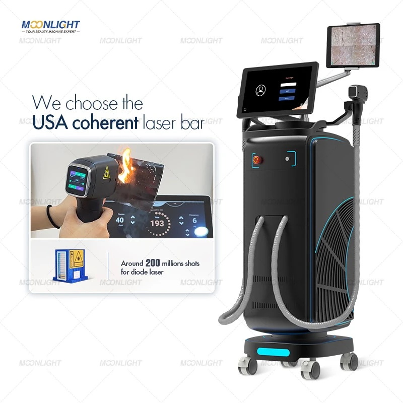 Soprano Titanium Laser – AI-Driven Permanent Hair Removal With 4 Wavelengths & 360° IPad Control